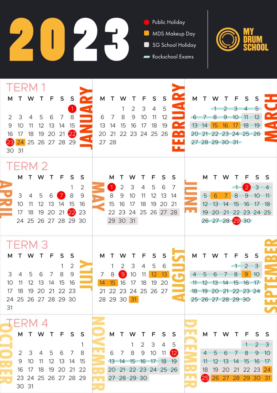 2023 2023 MDS Calendar