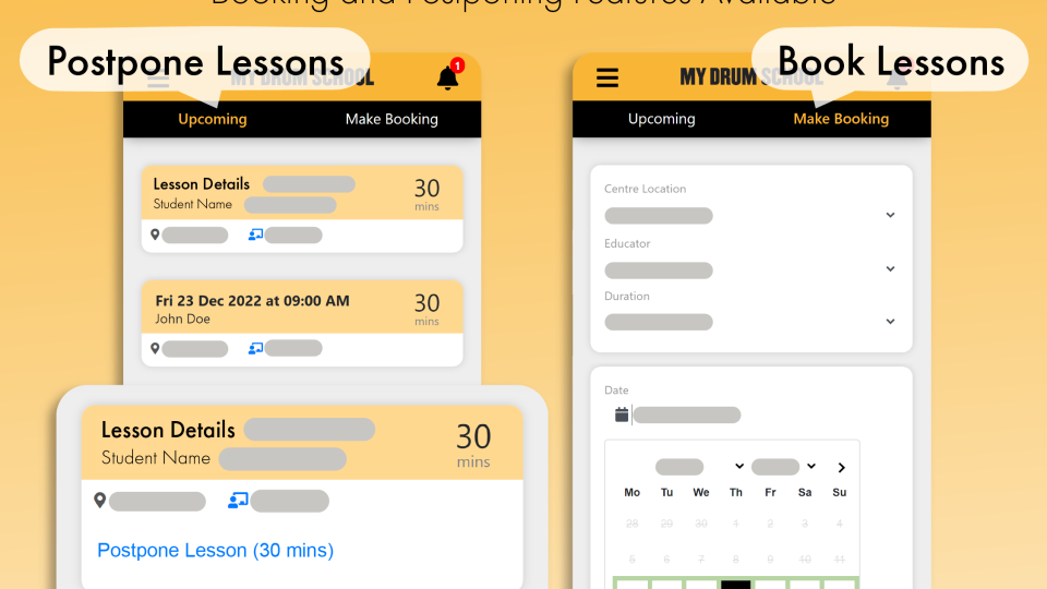 Postpone Book Lessons