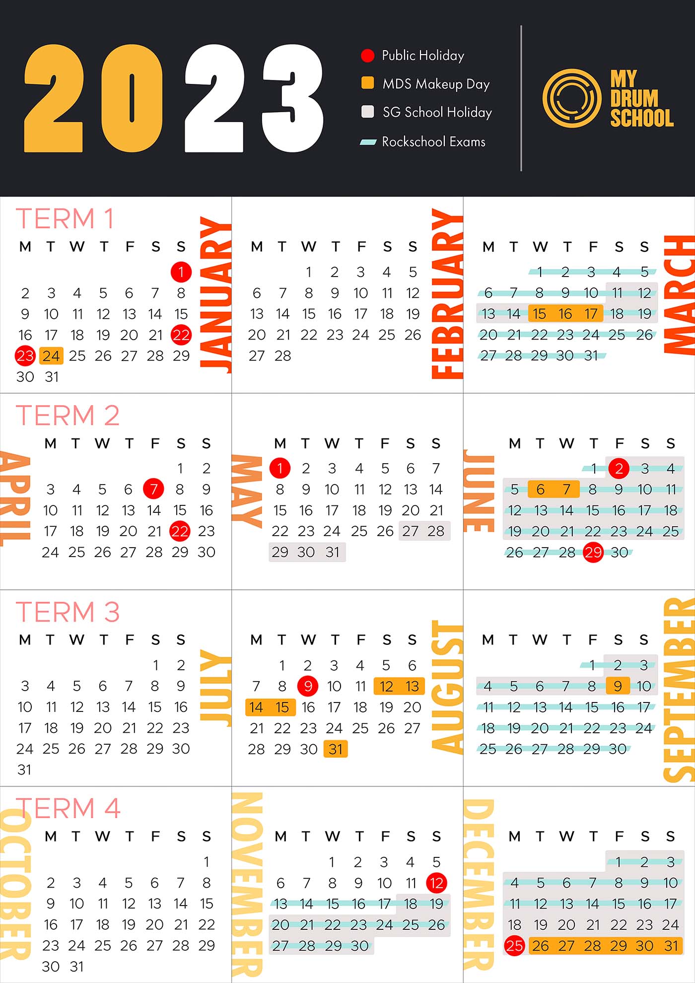 Calendar 2023 Updated